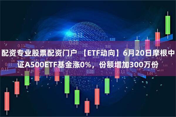 配资专业股票配资门户 【ETF动向】6月20日摩根中证A500ETF基金涨0%，份额增加300万份